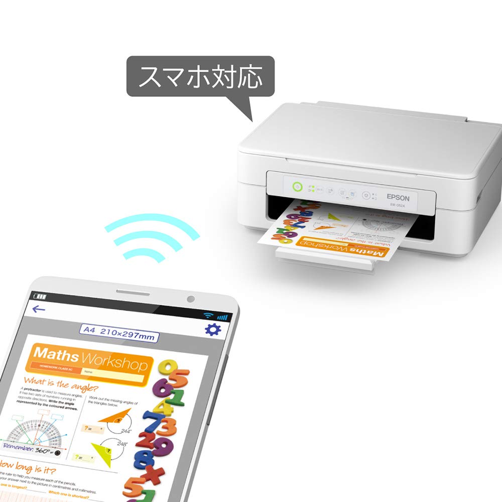 エプソン プリンター A4インクジェット複合機 カラリオ EW-056A 2024年モデル テレワーク向け 4色 独立型