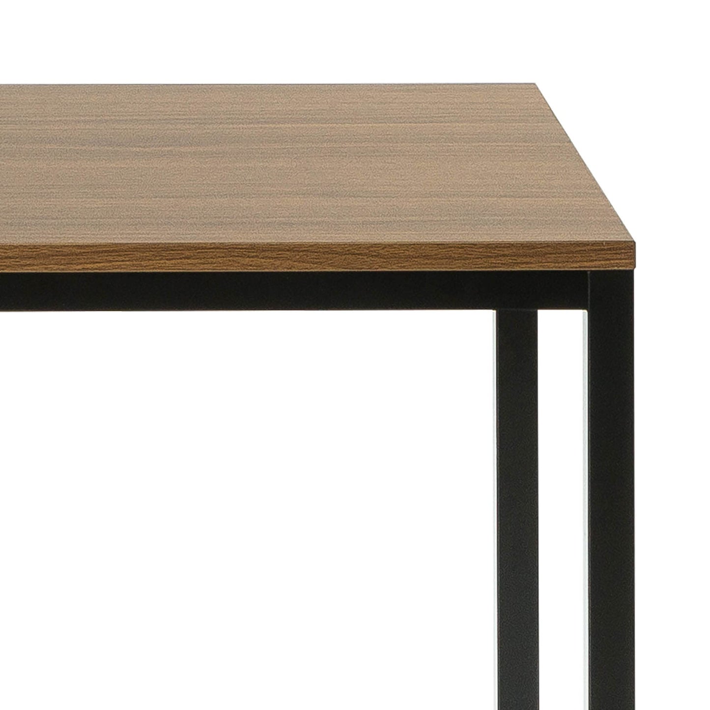 ZINUS(ジヌス)| Modern Studio Collection ワークデスク 幅120×奥行70×高さ70cm ダークブラウン ダイニングテーブル パソコンデスク